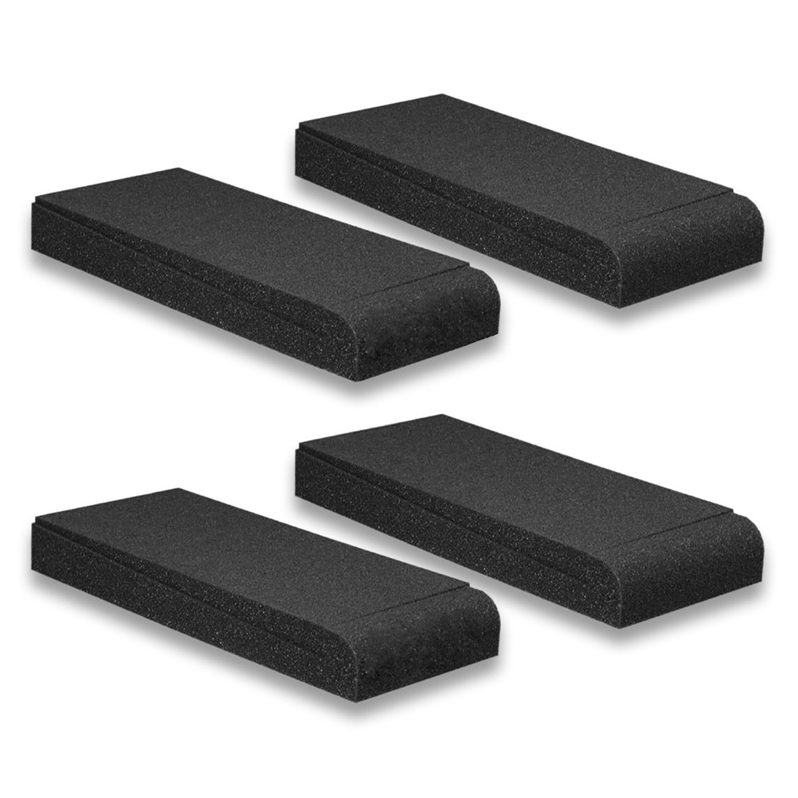 MOPADS - PAIR | Best for 6-7 inch Studio Monitors with Angle Adjuster |Size: 30 CM x 10.5 CM x 6 cm | 50 Density | Premium Grade