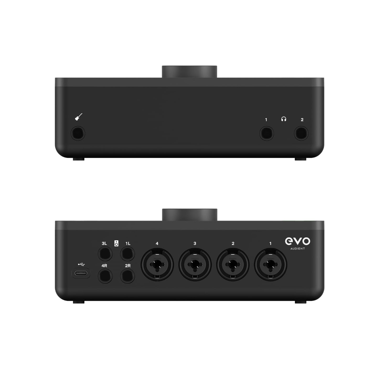 Audient EVO 8 4x4 Professional USB Audio Interface with 4 EVO Preamps, 2 Stereo Speaker Outputs, 2 Headphone Outputs, SmartGain, JFET Instrument Input, Audio Loopback for Live Streaming & Free Recording Software Bundle