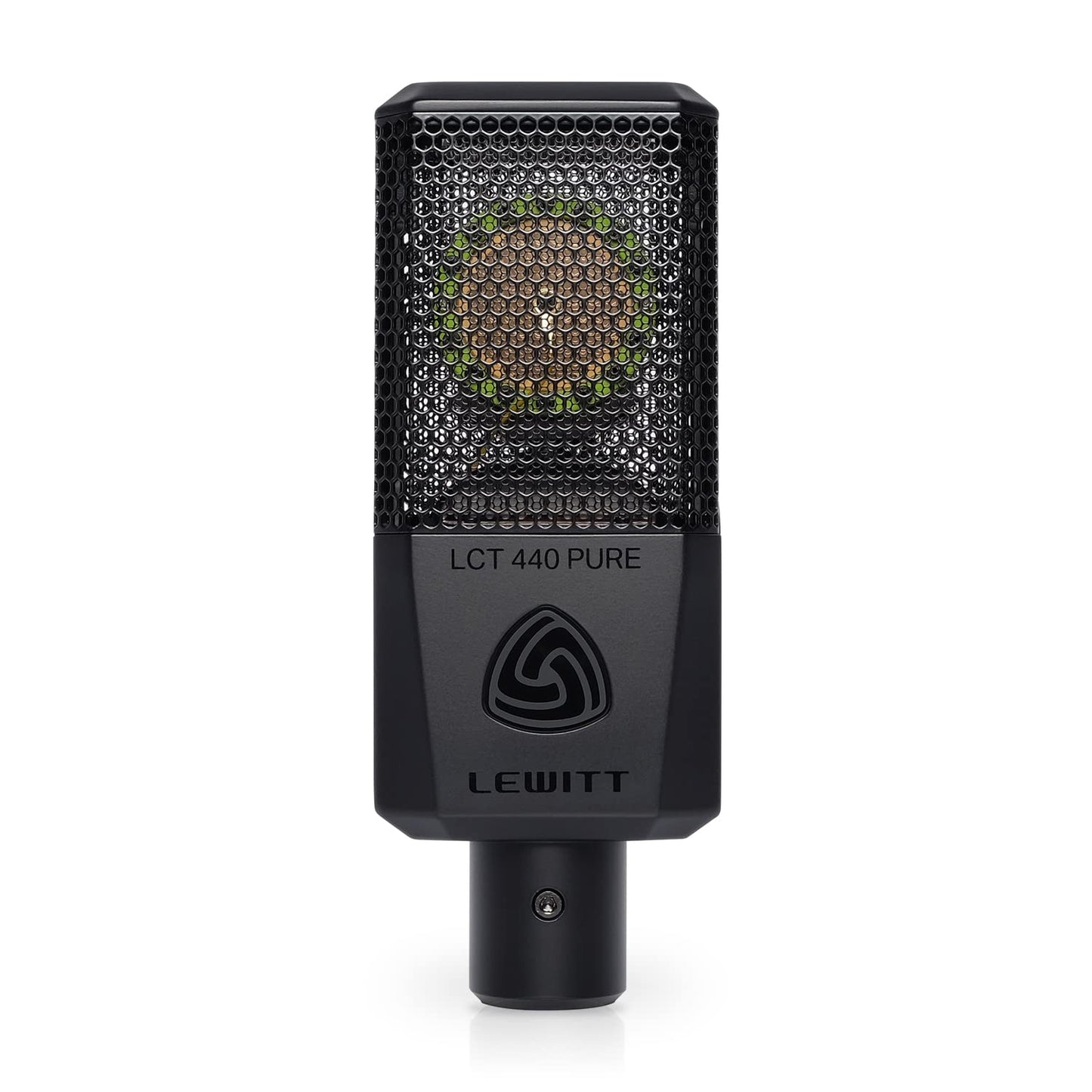 Lewitt LCT 440 Pure Single-Pattern 1" XLR Unidirectional Large Diaphragm Studio Condenser Microphone (Black)