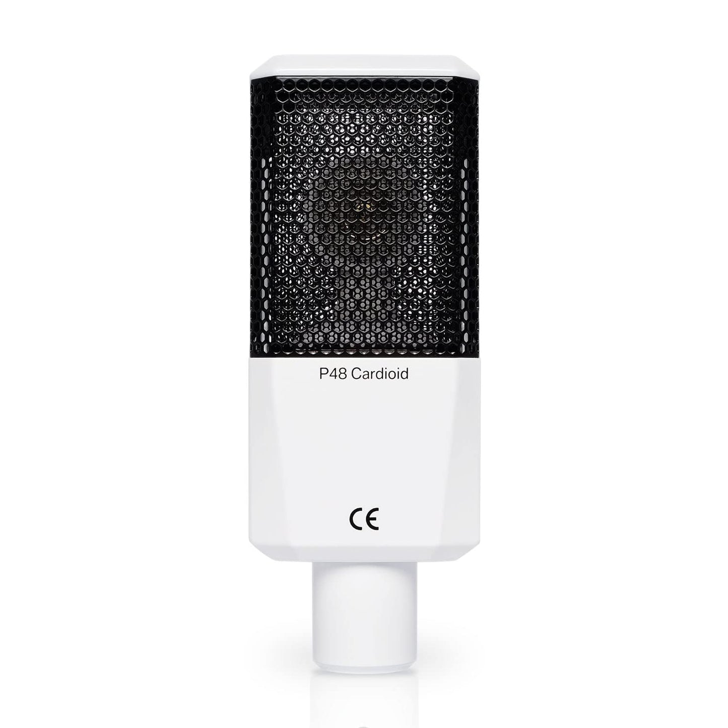 Lewitt LCT-240 Pro Cardioid Condenser Microphone for Professional Recording (White)