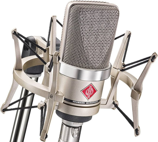 Neumann TLM 102 Studio Set - Large Diaphragm Condenser Microphone | Ideal for Professional Studio recording | Home Studio | FM Broadcast | Voice Over