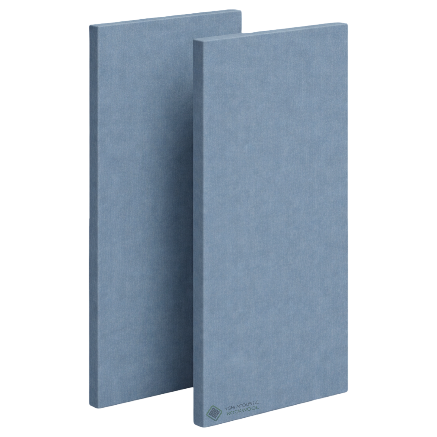 YGM Acoustic Rockwool® - Set of 6 | 4' x 2' x 1.5" | Sound Absorption Panels | NRC 0.92, 80 KG/M¬≥ Density | Room Isolation & Acoustical Soundproofing (Silver Grey) (Copy)