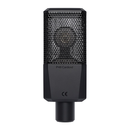 Lewitt LCT-240 Pro Cardioid Condenser Microphone for Professional Recording (Black)