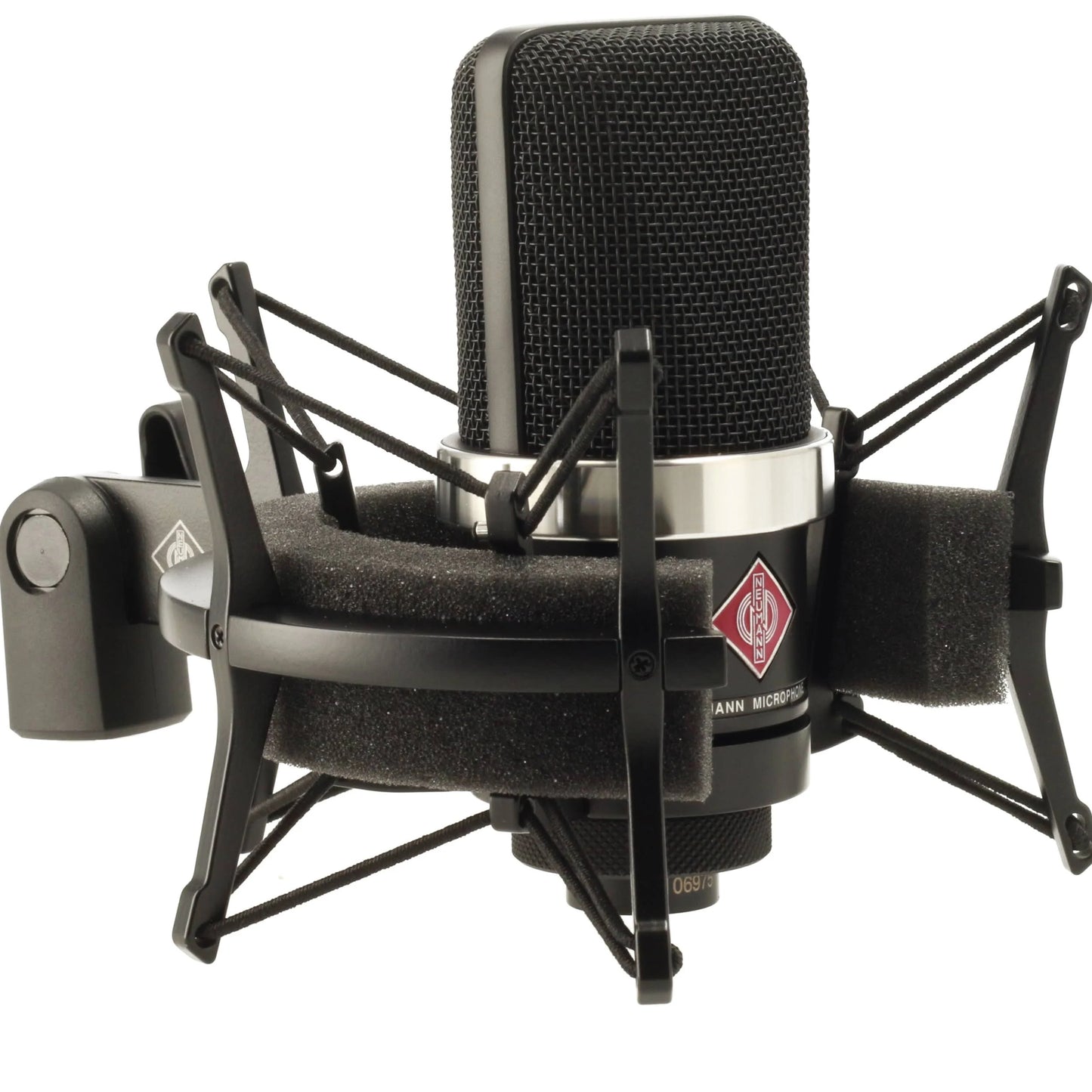 Neumann TLM 102 Studio Set Black - Large Diaphragm Condenser Microphone | Ideal for Professional Studio recording | Home Studio | FM Broadcast | Voice Over