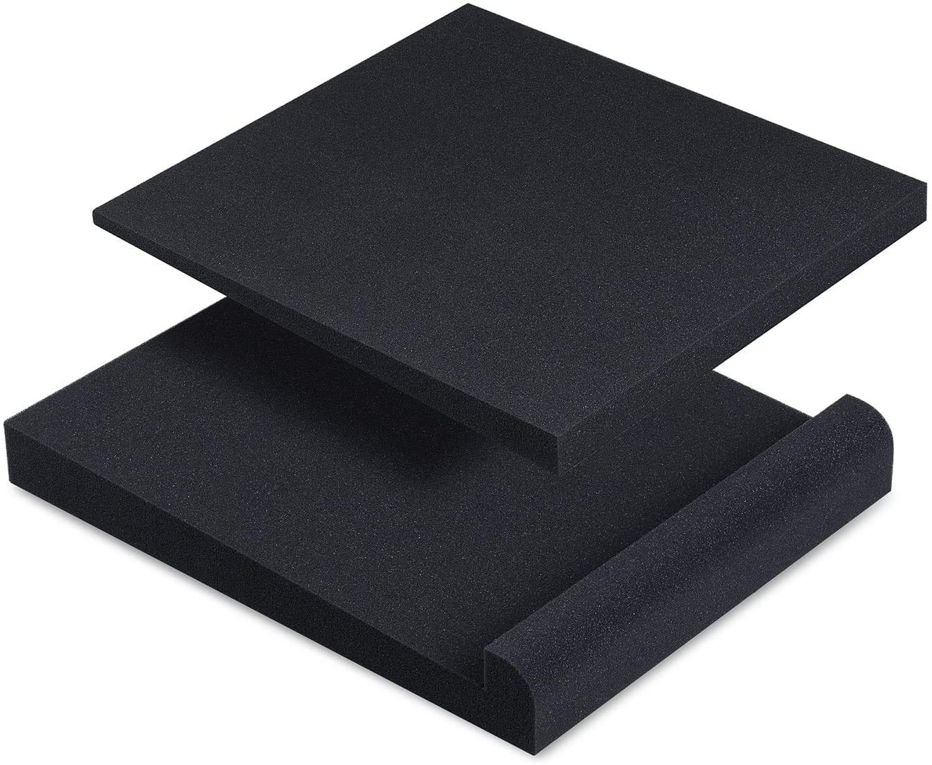 MONITOR ISOLATION PADS - PAIR | Best for 3-5 inch Studio Monitors with Angle Adjuster |Size: 25 CM x 20 CM x 50 MM | 50 Density | Premium Grade