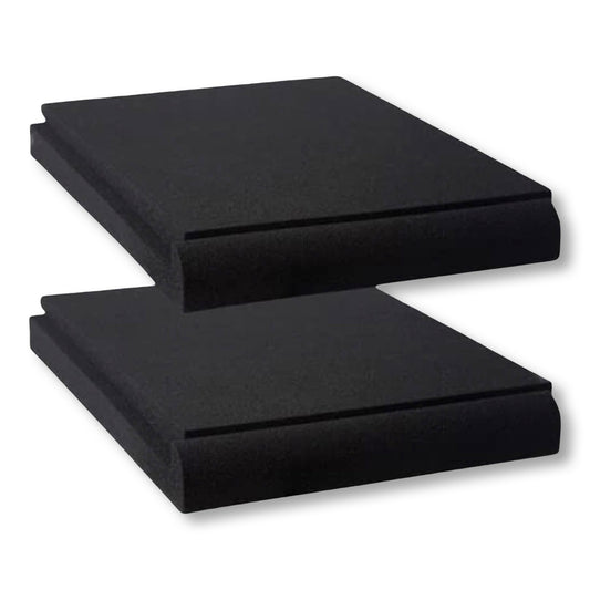 MONITOR ISOLATION PADS - PAIR | Best for 3-5 inch Studio Monitors with Angle Adjuster |Size: 25 CM x 20 CM x 50 MM | 50 Density | Premium Grade